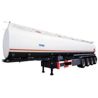 4 Axle Diesel Tanker Trailer with Air Suspension